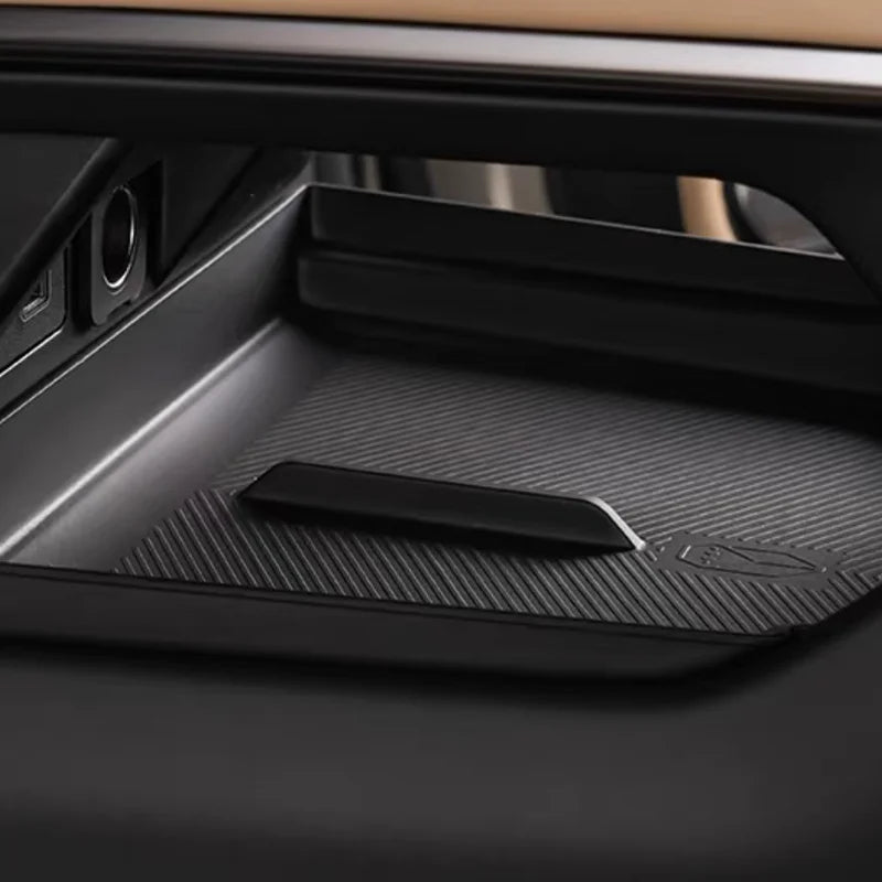BYD FangChengBao Leopard 8 Denza B8 TPE Storage Box Cushion Under The Central Control Protective Pad For Storage Box Interior