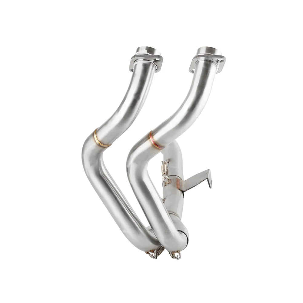 For Yamaha Tenere 700 2021 - 2025 XTZ 690 T7 Euro 5+ For Original Muffler Escape Motorcycle Exhaust Header Link Pipe Slip-on