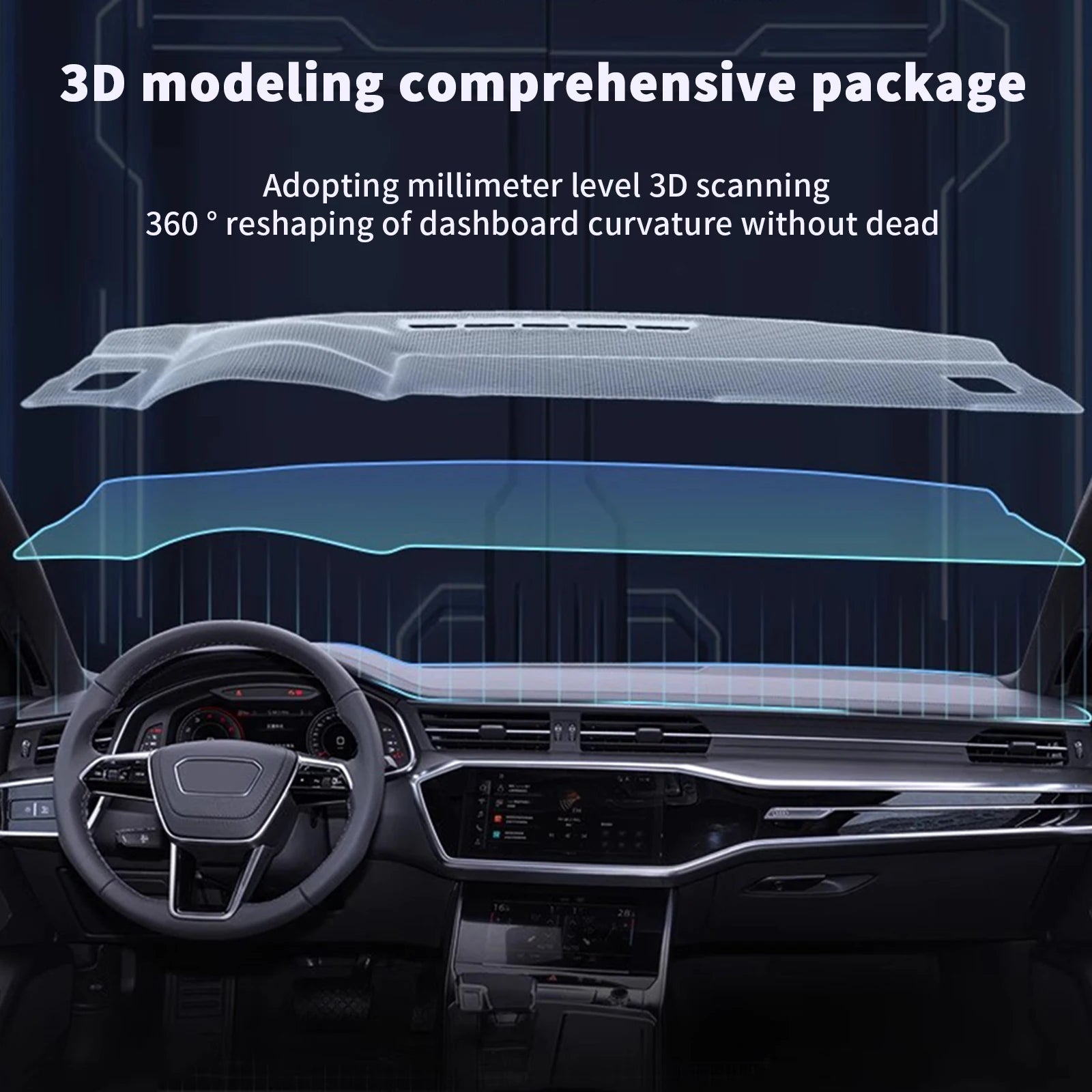 fit for BYD Equation Leopard 8 2025 2026 DENZA B5 Car Dashmat Dashboard Cover Pad DashMat Sunshade Protective Carpet Accessories