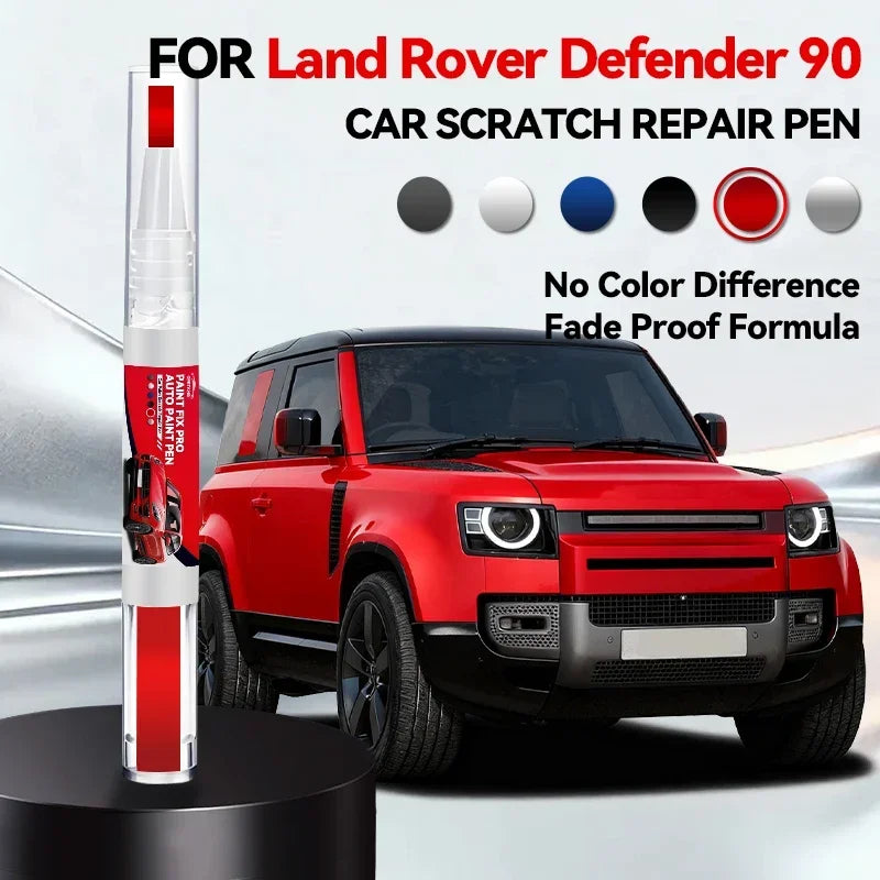 Vehicle for Exclusive Use For LAND ROVER Defender 90 Car Paint Repair Pen Paint Scratch Repair Accessories White Santorini Bla