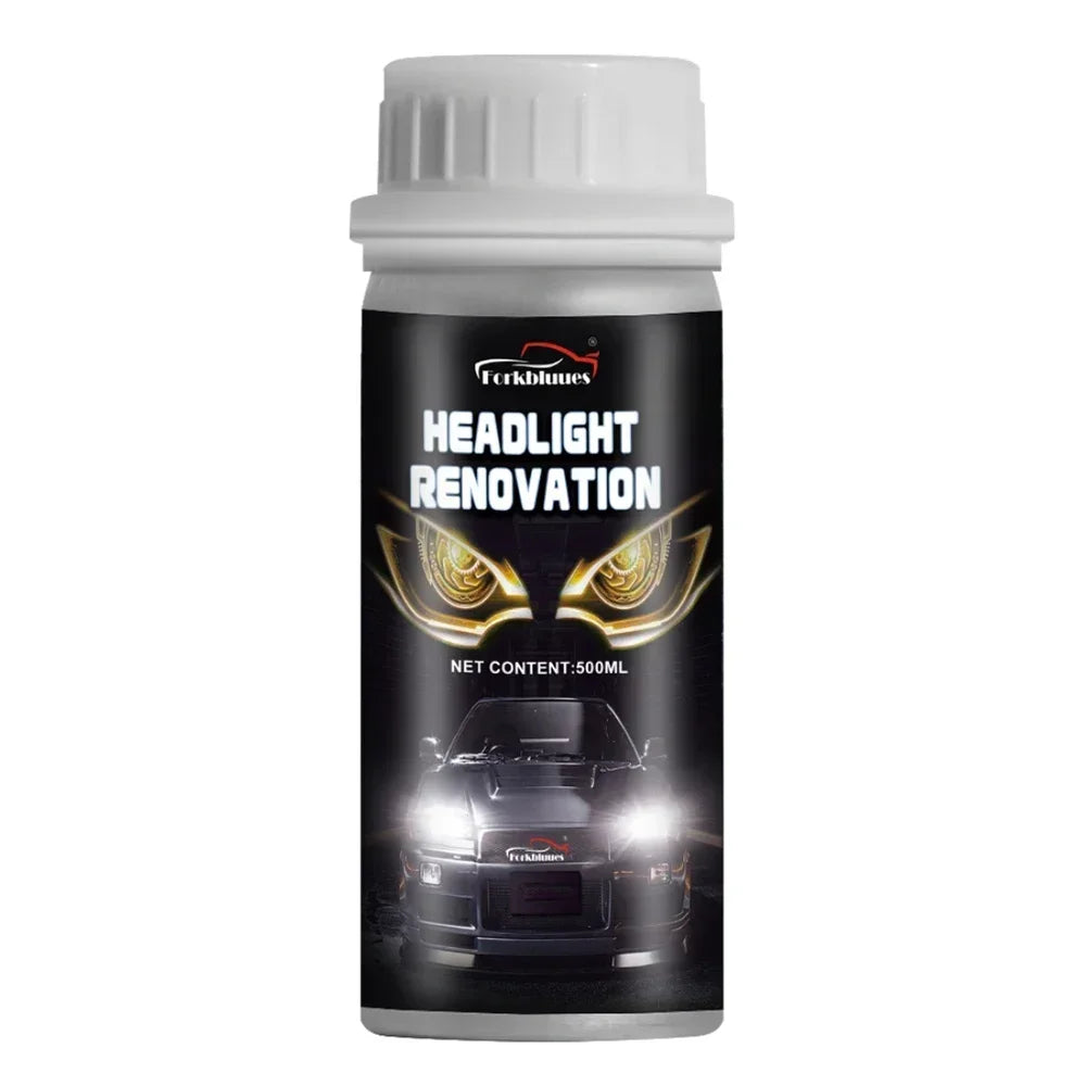 Car Headlights Renovation Polishing Kit Headlight Restoration MotorcycleAutomotive Care Tool 800ML Liquid Polymer Evaporator