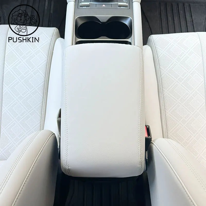 For BYD Yuan Pro Yuan UP EV 2024 2025 Car Styling Armrest Leather Cover Gearshift Cover Armrest Protective Cover Accessories