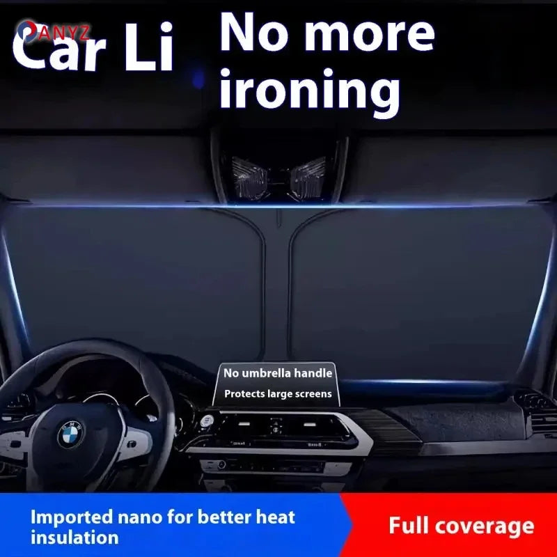 For BYD Atto 3 2021-2025 Car Windshield Sun Shade Reflector Sunshade Offers Protection for Car Interior Yuan Plus Accessories