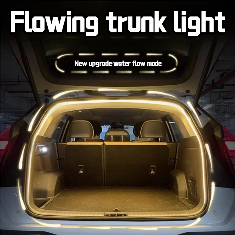 BYD Han Yuan Qin Plus Dolphin Song Pro trunk lights, trunk lighting, trunk lighting, atmosphere LED lights with in car accessori