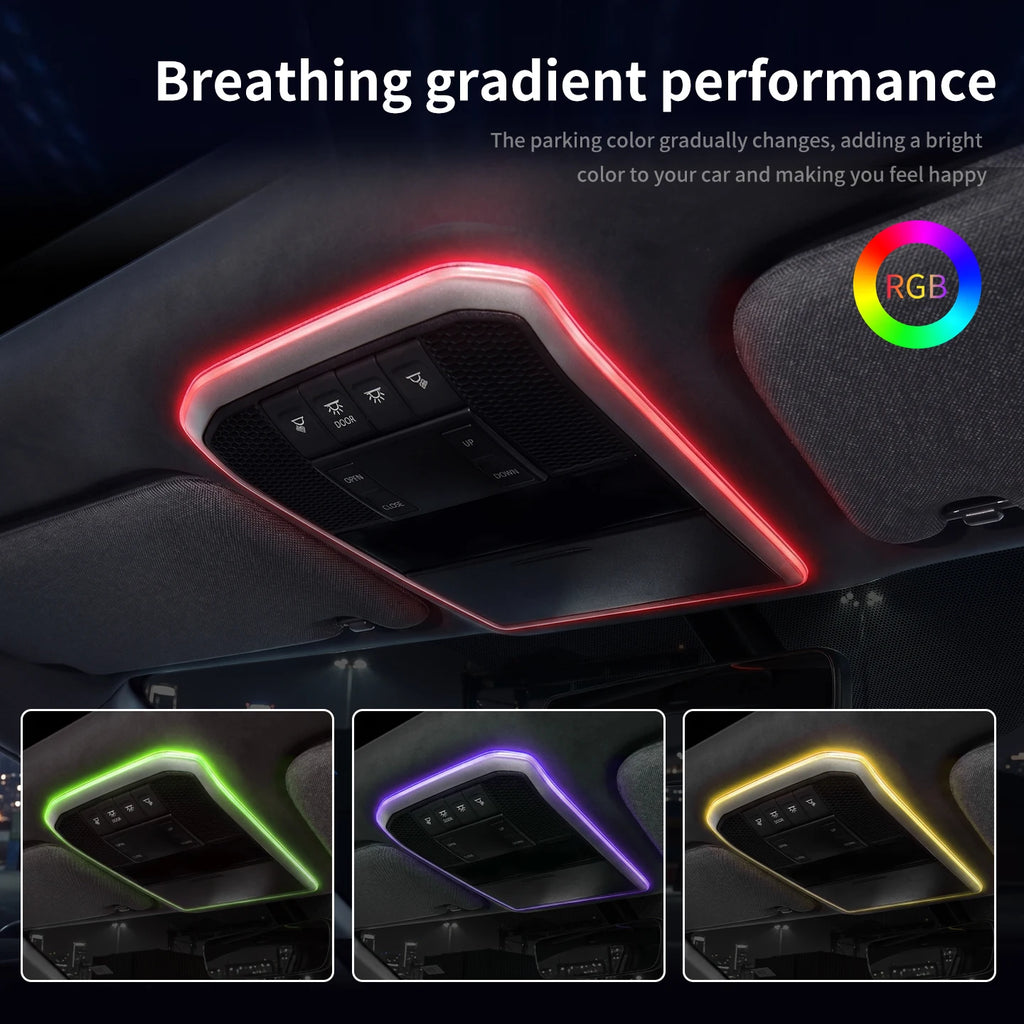For 2022-2026 Toyota Land Cruiser LC300 J300 Reading Light Ambient Lamp LED Flowing Startup Sync Gear Light Interior Ac