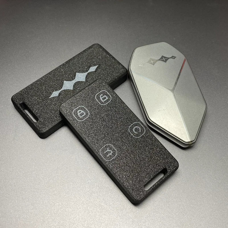 Car Key Fob Shell Cover for BYD Leopard 5 8 EV Formula Titanium 3 Ti7 Modified Remote Control Key Protective Case Accessories