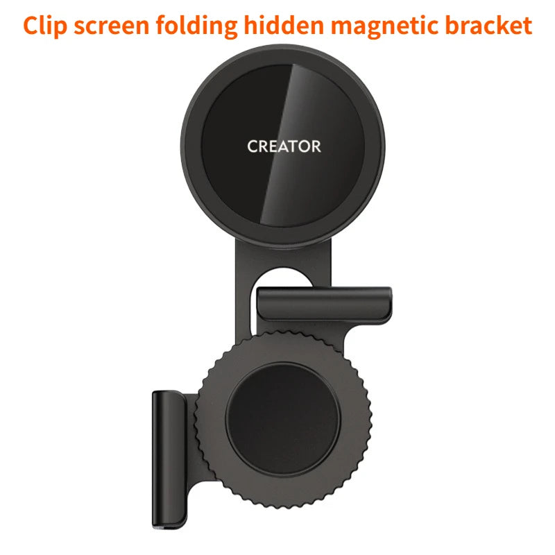 Center Control Display Slide Rail Phone Holder Magnetic For Tesla Model 3 X Y S For BYD Car Phone Holder for iPhone 15 14 13 12