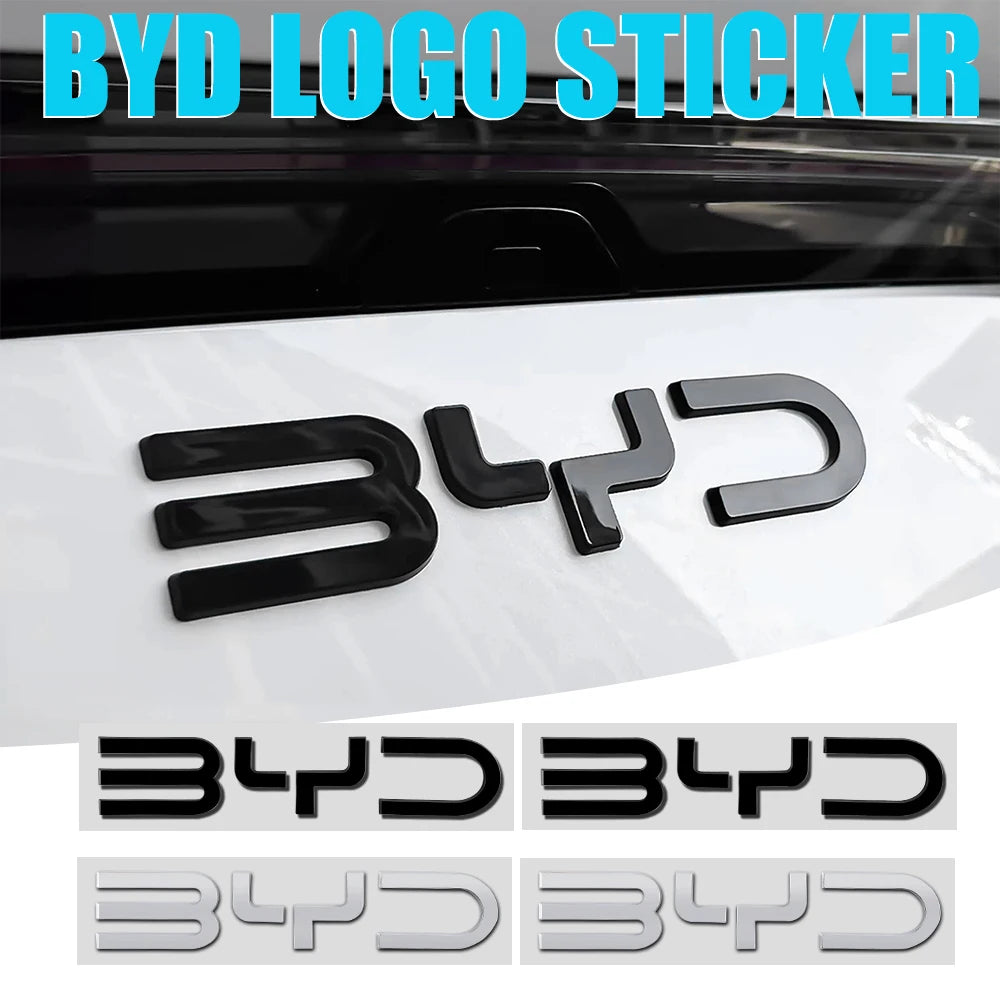 Car Styling Front Hood Bonnet Rear Trunk Cover Sticker Decor For BYD Atto 3 Yuan Plus Song Plus Seal Seagull Dolphin Sealion