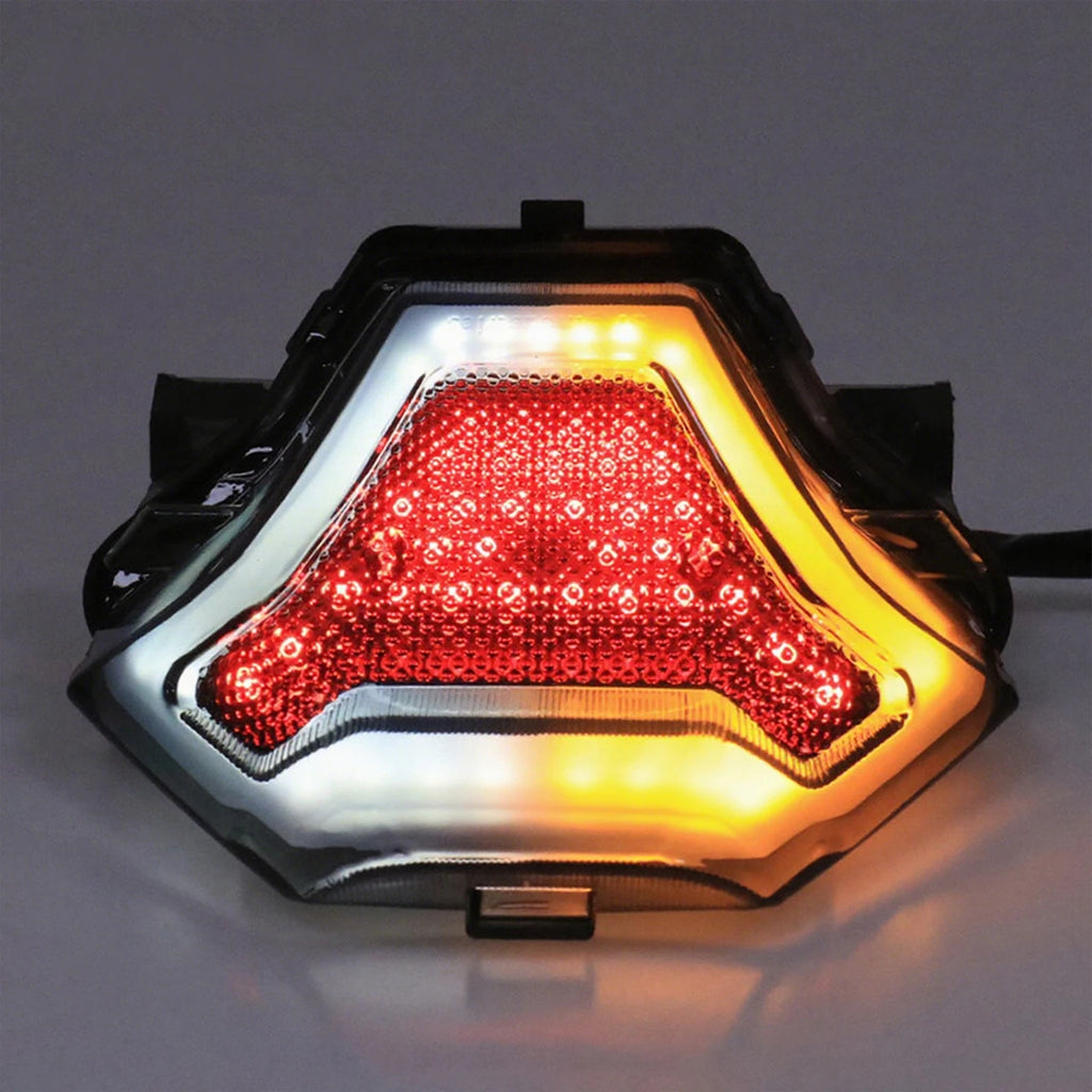 For Yamaha R3 R25 MT03 MT-03 MT07 MT-07 MT-25 FZ-07 Taillight Rear Tail Light Brake light Turn Signals Integrated LED Stop Lamp
