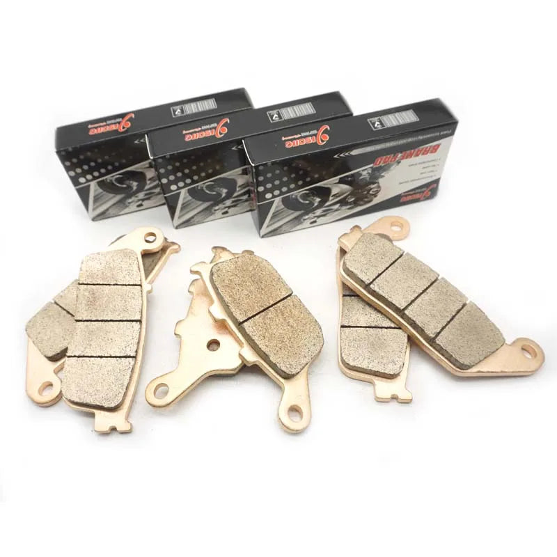 Motorcycle Front & Rear Sintered Brake Pads For KAWASAKI EX650 Ninja 650 2017-2023 ZR750 2007-2010 Z750 ABS 2007-2009