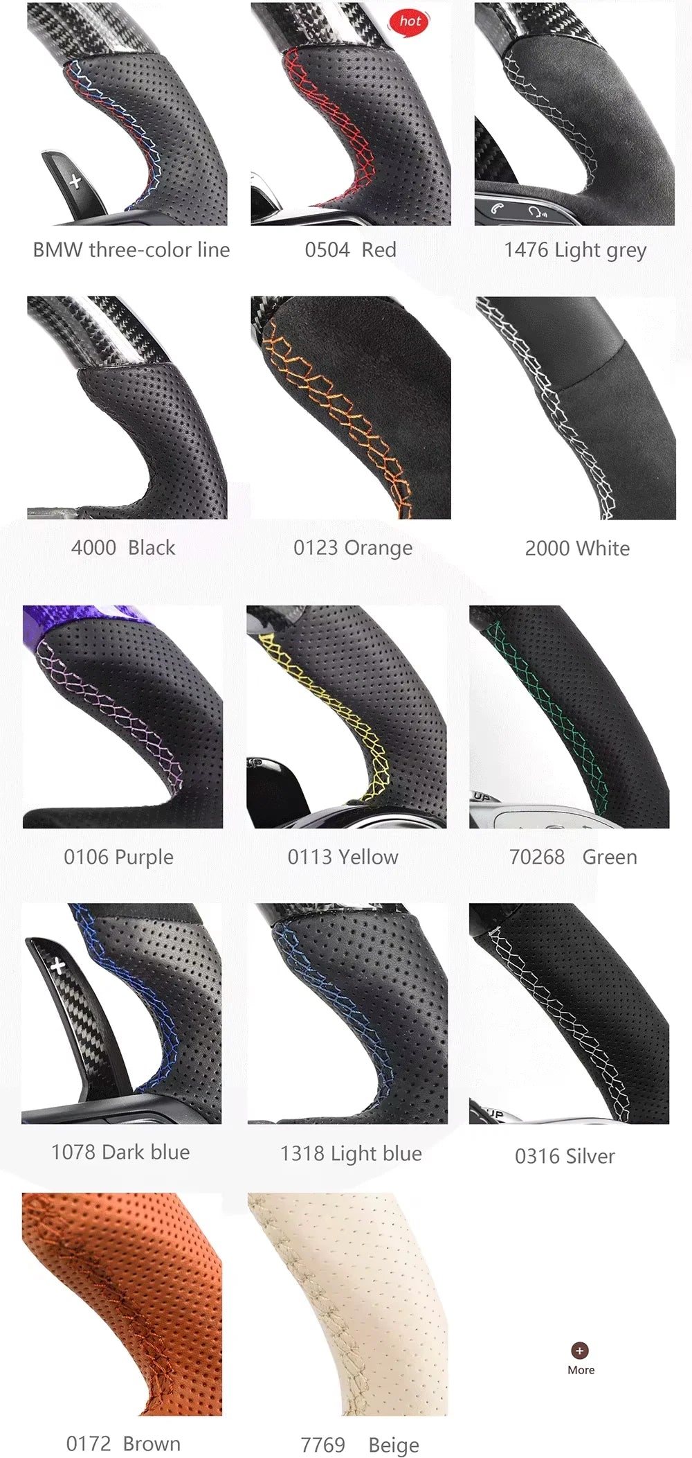 MAXEAGLE For Toyota GT86 Fortuner FJ Cruiser Hiace Land Cruiser LC70/76/79 Crown Alphard Vellfire Hilux Leather Carbon Steering