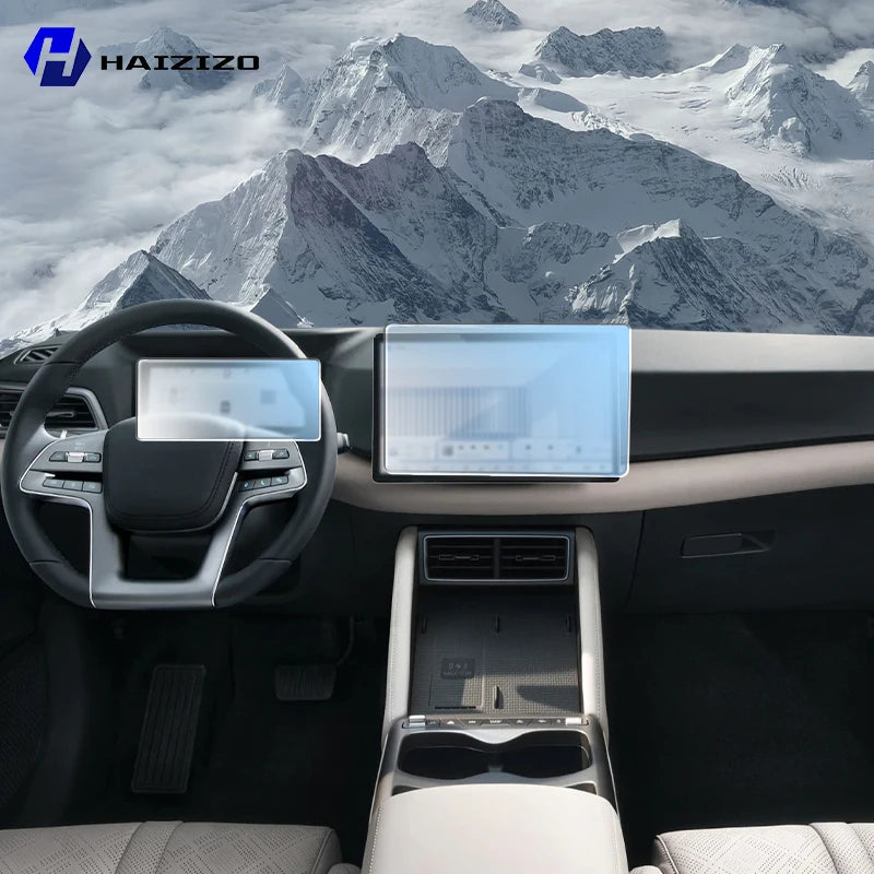 For BYD ATTO 2 DM-i 2025-2026 Car Interior Matte Screen Protector Console GPS Navigation LCD Screene TPU Film Scratch Resistant