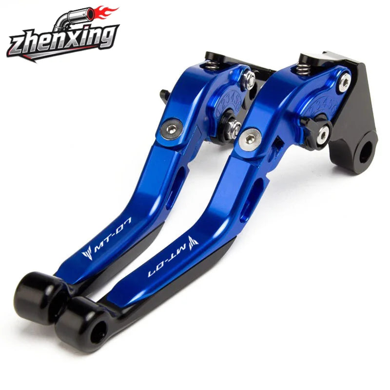 For YAMAHA MT-07 FZ-07 MT 07 FZ07 MT07 FZ 07 2014-2025 Motorcycle CNC Adjustable Folding Extendable Brake Clutch Levers Handle
