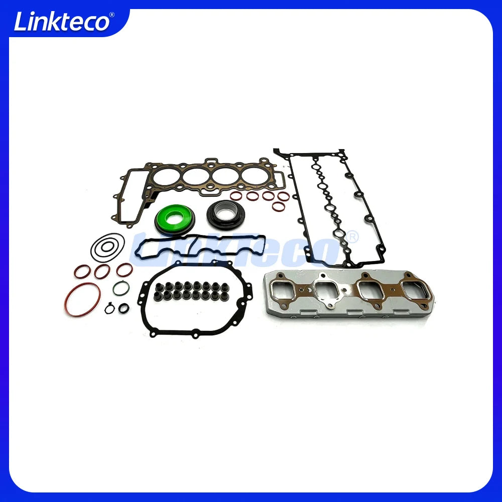 Engine Timing Chain Kit Crankshaft Con-rod bearing Piston Full Gasket Set For 2.0 T L AJ20D 204DTA 204DTD Land Rover Jaguar 2.0T