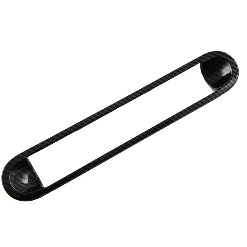 Carbon Fiber Console AC Air Conditioner Control Switch Cover Frame Trim For BYD Dolphin Mini/BYD Seagull