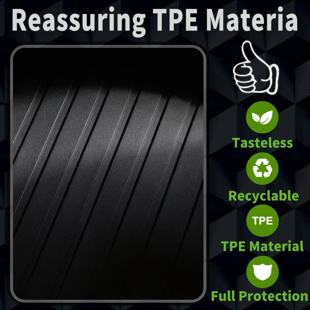 for ROX 01 / Polestone 01 2023 2024 2025 2026 Eco-Friendly TPE Car Floor Mats & Trunk Mats, All-Weather Protection