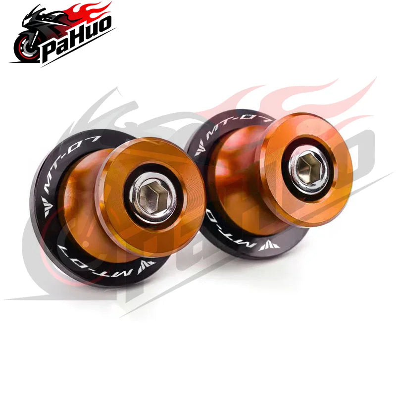 For Yamaha MT07 MT09 MT 07 MT 09 MT-07 MT-09 Swingarm Spools Sliders Stand Screws Swing Arm Motorcycle CNC Aluminum Accessories