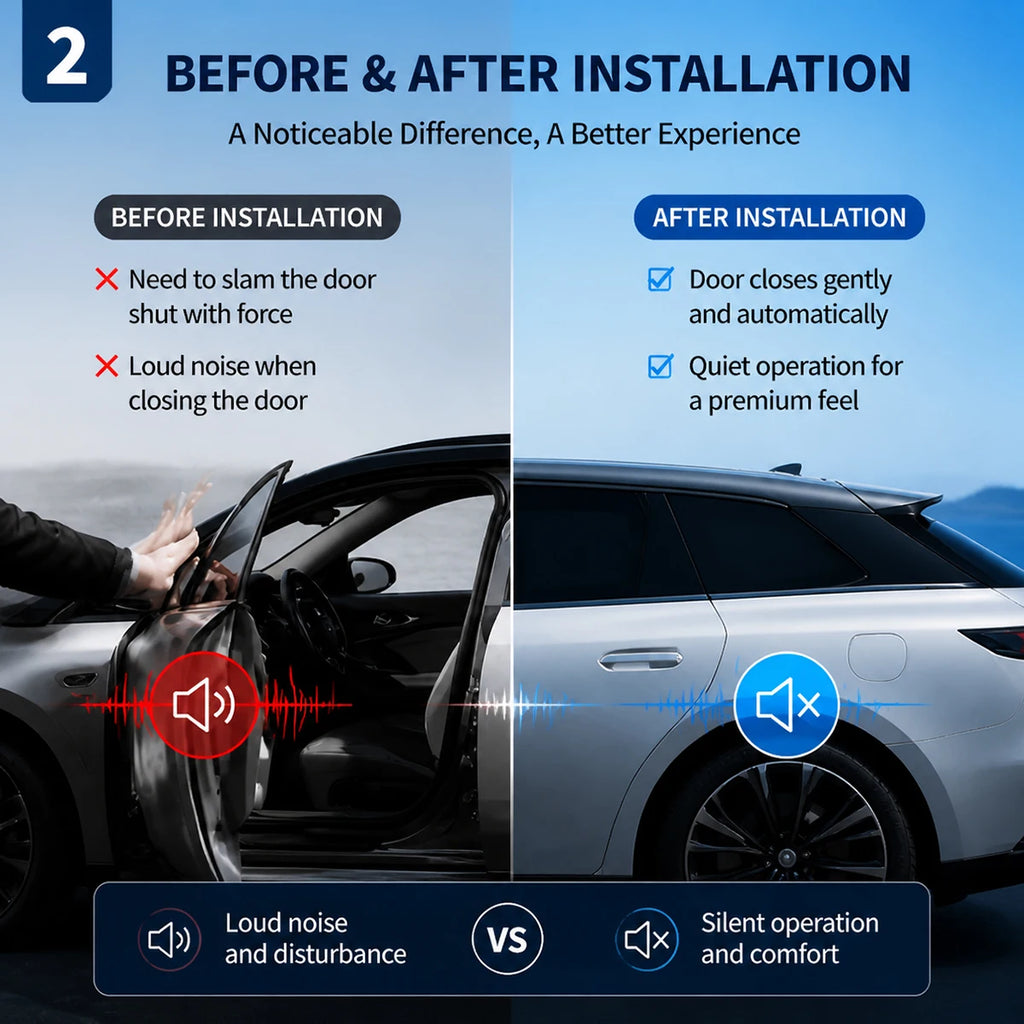Car Specific Car Modification Auto Suction Soft Close Door Modification Parts & Accessories For Rox 01 ROX Motor 01 2023-present