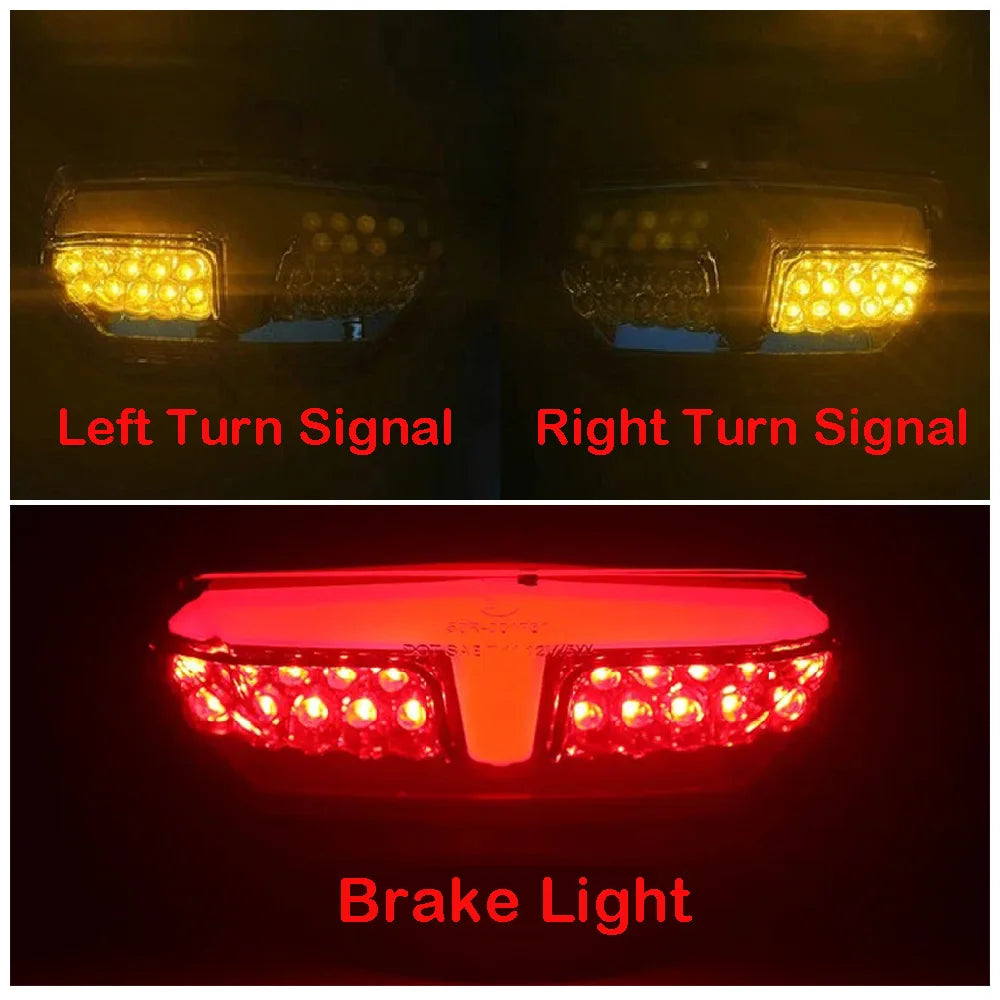 For Honda CRF1100L Africa Twin ADV Sports DCT 2020-2025 Motorcycle Taillight Rear Brake & Turn Signal LED Integrated Tail Light