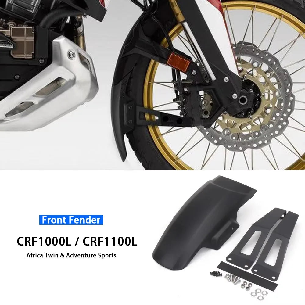 For Honda CRF1100L CRF 1100 Africa Twin Adventure Sports 2020-2023 CRF1000L AFRICA TWINMotorcycle Front Fender Mudguard Guard