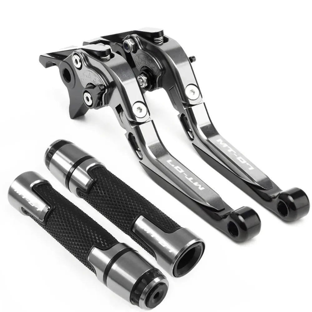 For Yamaha MT-07 FZ-07 MT 07 FZ07 MT07 FZ 07 2014-2025 Motorcycle CNC Adjustable Folding Extendable Brake Clutch Levers Handle