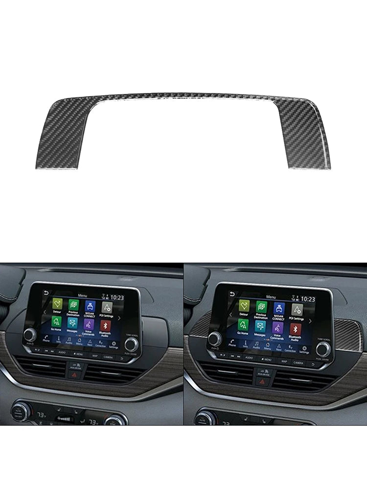 Car imitation Carbon Fiber Sticker For Nissan Altima 2019 2020 2021 2022 2023 Car interior Decorative accessories