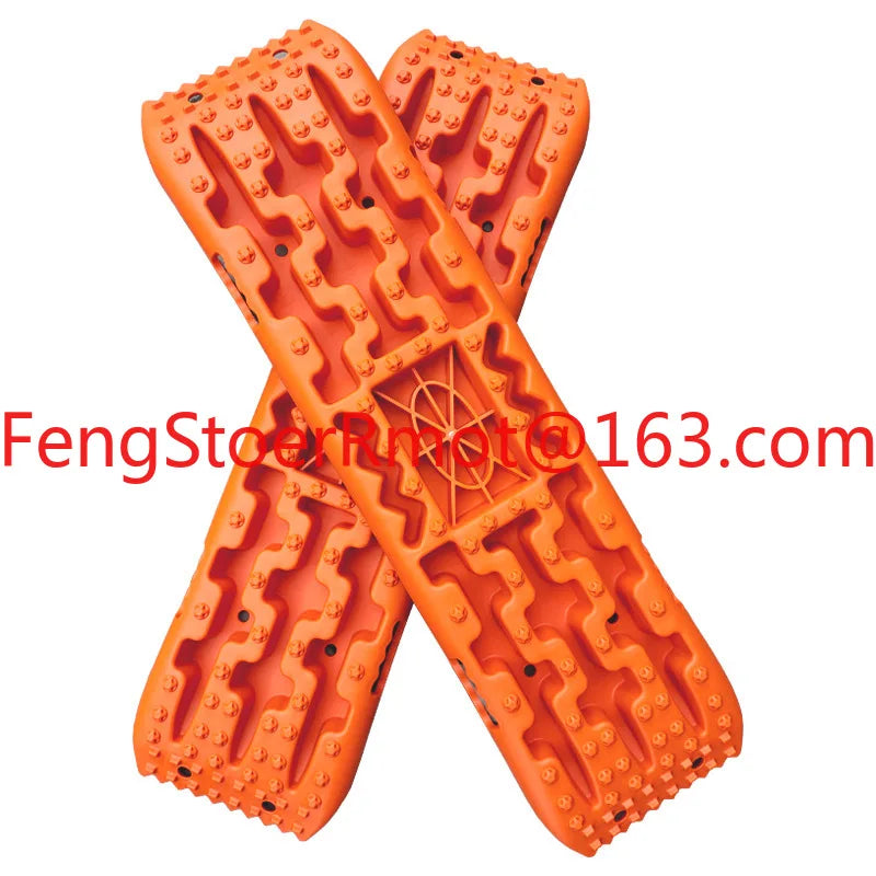 4X4 Recovery Traction Mats Recovery Traction Tracks Boards with Jack Lift Base for Off-Road Truck, Cars, Sand, Snow, Mud