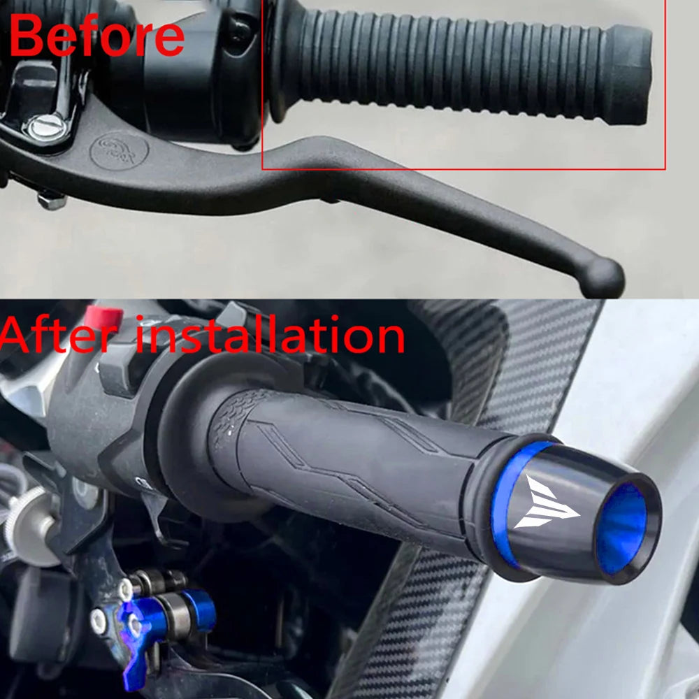 For YAMAHA MT~01 MT03 MT07 MT09 MT10 MT15 MT25 MT125 MT 07 Motorcycle Accessories Handlebar Grips Ends Handle Bar Cap End Plug