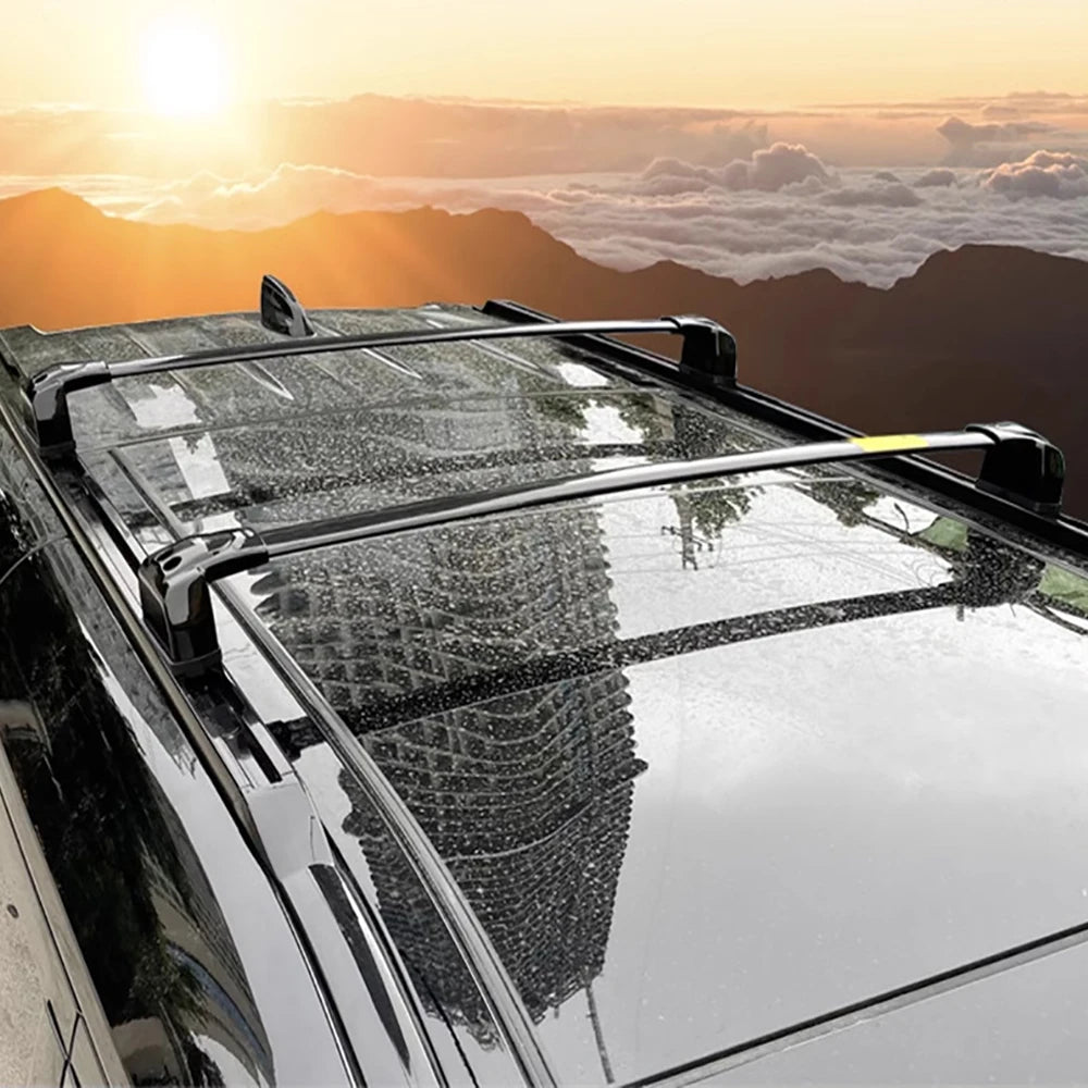 Car Special Aluminum Alloy Roof Crossbar Support Frame Roof Crossbars Parts For BAIC JISHI Polestone 01 ROX 01 2023-2025 2026