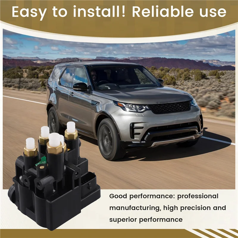 A65P-LR070246 LR113342 Air Suspension Valves Valve Blocks Front Side For Land Rover Range Rover MK IV L405 L494 2013-2020