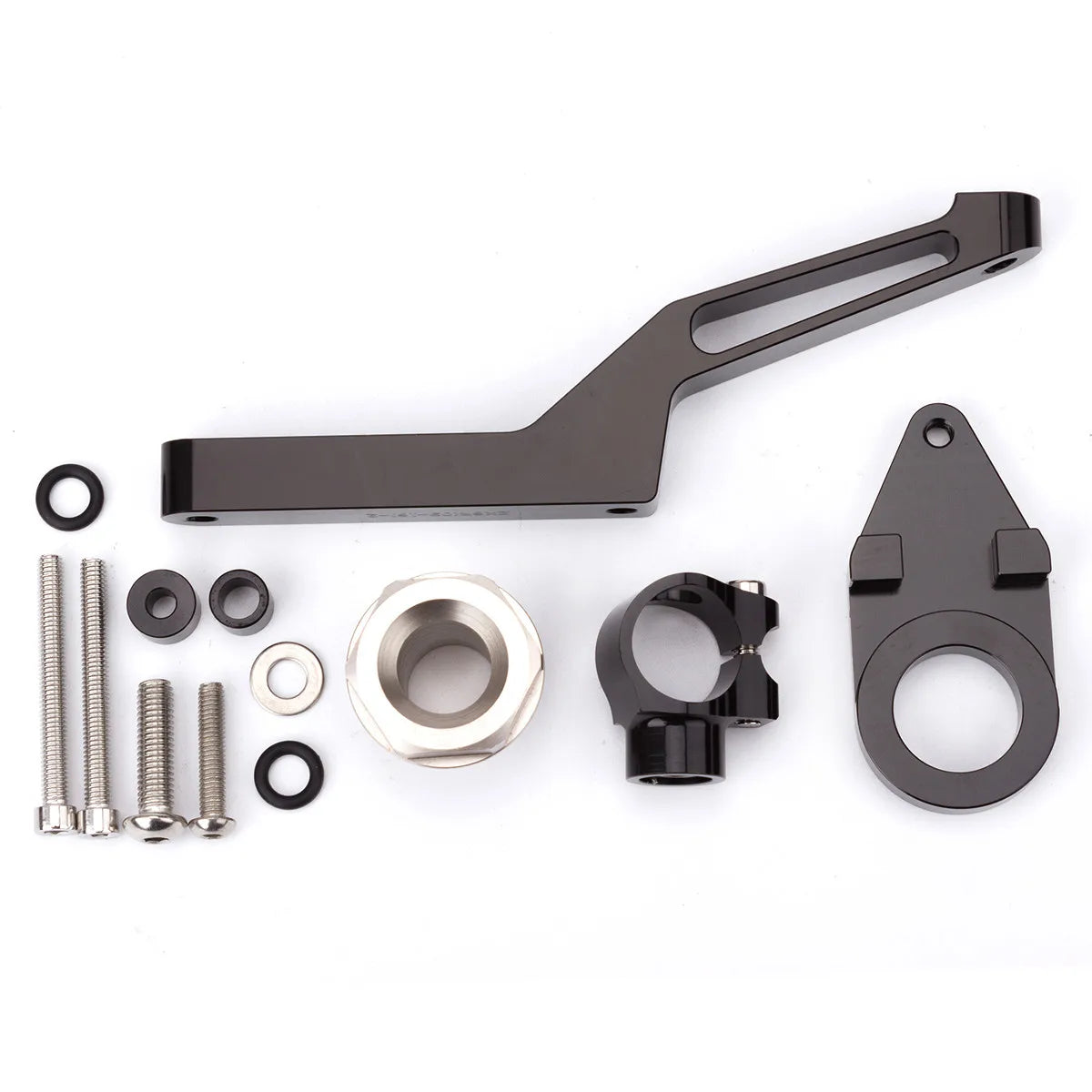 2024 For Kawasaki Ninja ZX-6R ZX6R 636 600 2009 2010 2011 2012 2013 2014 2015 2016 2017 2018-2025 Steering Damper Bracket Kit