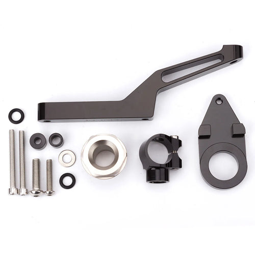 2024 For Kawasaki Ninja ZX-6R ZX6R 636 600 2009 2010 2011 2012 2013 2014 2015 2016 2017 2018-2025 Steering Damper Bracket Kit