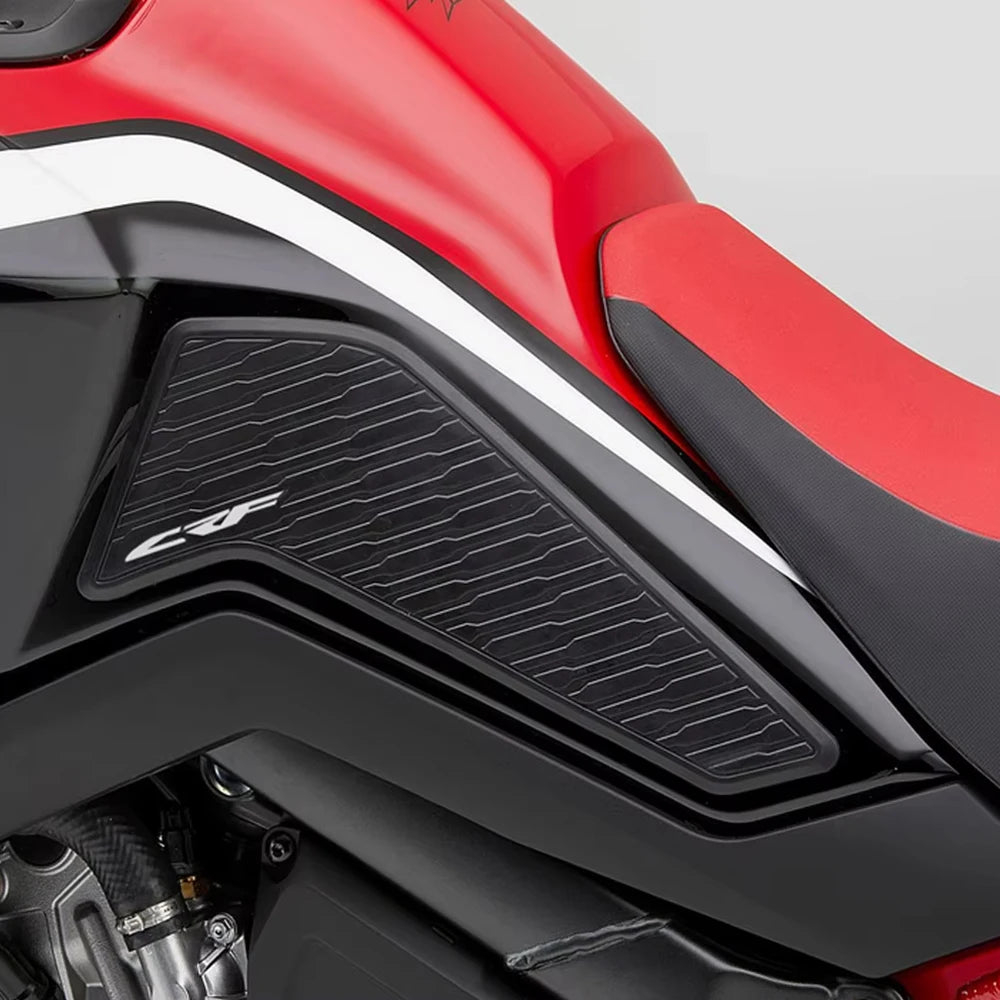 For Honda CRF1100L Africa Twin 2020 2021 2022 Motorcycle Side Fuel Tank Pads Protector Stickers Knee Grip Traction Pad CRF 1100L
