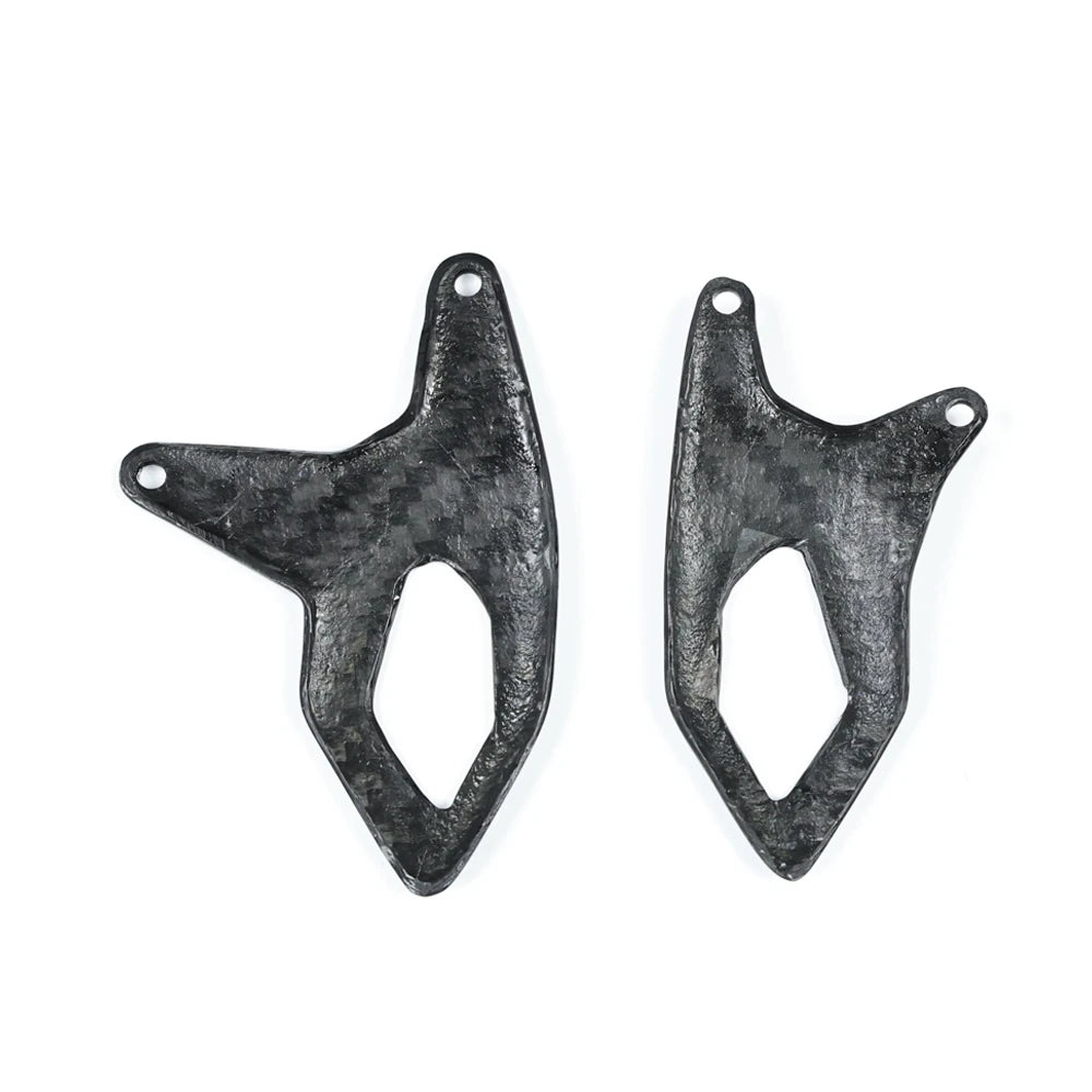 100% 3K Carbon Fiber For Ducati Panigale V2 2025-2026 Motorcycle Accessories Rear Heel Plate Guard Fairing Wing Guard Protector