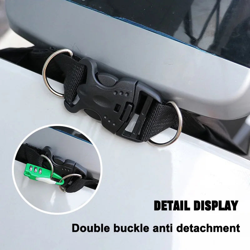 Lightweight Motorcycle Large Capacity Anti-theft Storage Bag For Z750 Z900 ZX-6R Classic 250 Ninja 650 H2 900 Vulcan S Kawasaki