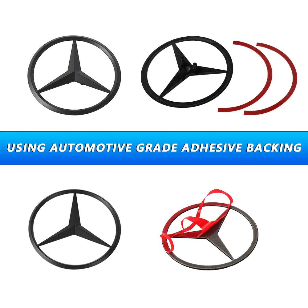 Car Original Rear Trunk Label Stickers Decor For Mercedes-Benz W117 CLA180 2015 2017 CLA200 2013-2019 CLA250 CLA45 AMG 2014-2019