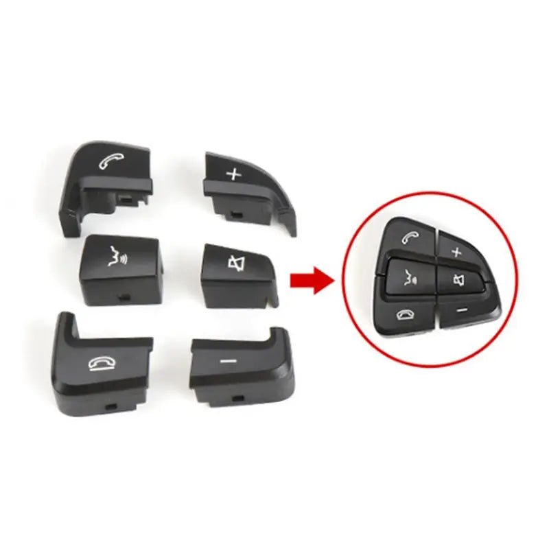 A85E-Car Steering Wheel Button Multifunction Control Switch For Mercedes Benz C-Class GLC Class W205 W253 2015- 2021