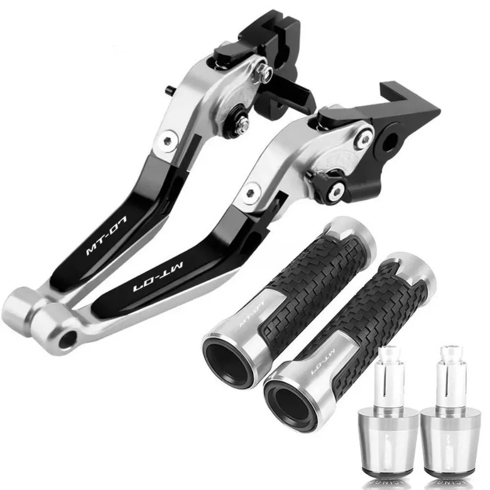 Motorcycle CNC Adjustable Folding Extendable Brake Clutch Levers Handle For Yamaha MT-07 FZ-07 MT 07 FZ07 MT07 FZ 07 2014-2025