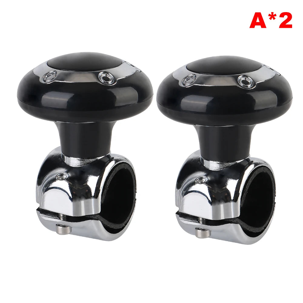 Labor Saving Control On The Car Steering Wheel Turning Ball Handle Rotary Steering Wheels Spinner Knob Steering Wheel Booster