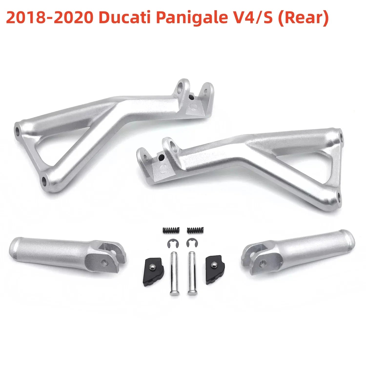 Motorcycle Rear FootPeg Bracket for Ducati Passenger Panigale V4/S 2018-2020 1098/S 1198/S 848 EVO/Corse