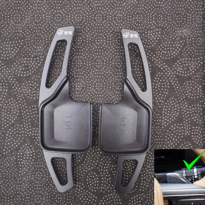For BYD Formula Leopard 5 Denza B5 Titanium 8/3 2023-2025 Titanium 7 2025 Steering Wheel Gear Shifters Paddle Shift Extension