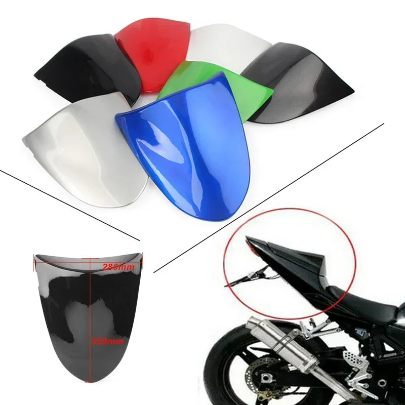 Motorcycle For Kawasaki Ninja ZX6R 636 2005 2006 ZX10R 06- 2007 Rear Passenger Cowl Seat Back Cover Fairing Part Rear Seat Cover