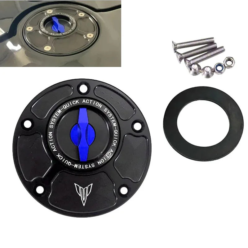 Motorcycle Aluminum fuel tank cap cover For YAMAHA MT07 MT09 MT-07 FZ07 09 MT-09 SP MT 07 09 MT10 MT03