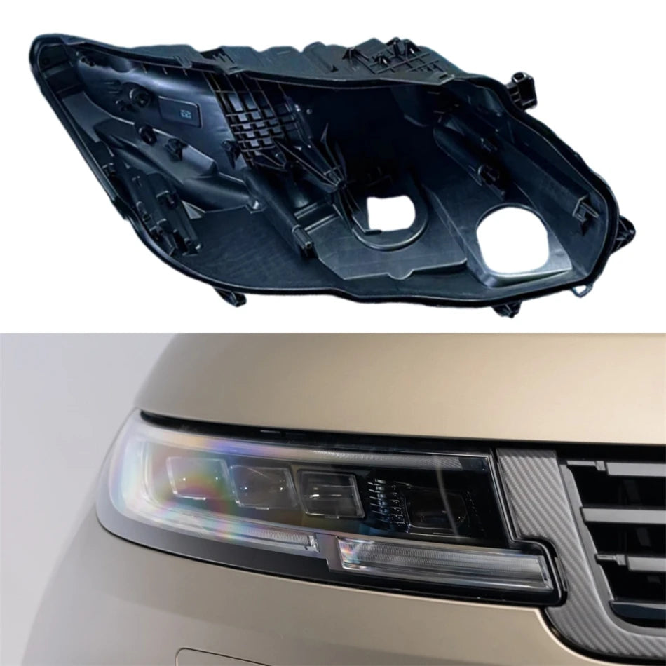 For Land Rover Range Rover Sport 2023 2024 Car Interior Spare Parts Base Head Lamp Shell Bulb Holder Lampshades Lamp Shell