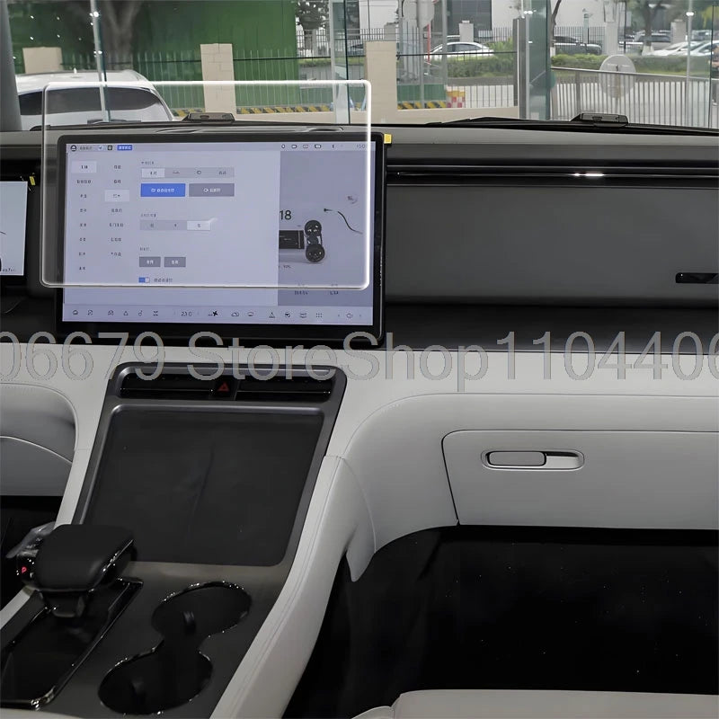 For ROX 01 Polestones 01 2023 2024 15.7inch Car gps navigation infotainment anti-scratch filmTempered Glass Screen Protector