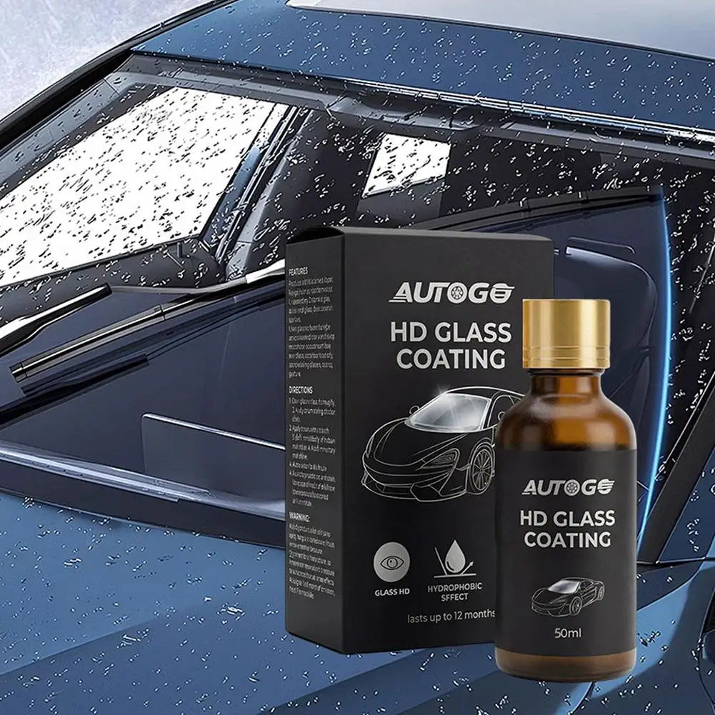 Car Ceramic Coating Kit HD Glass Coating Gloss Enhancer Long Lasting Paint Protection Anti Scratch Universal Auto Care Set