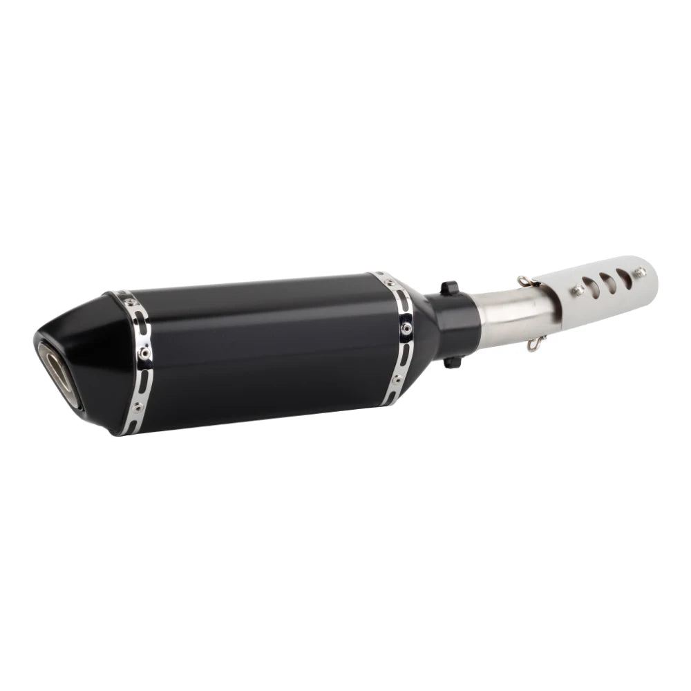 Motorcycle Exhaust Muffler With Mid Link Pipe Slip-on For Yamaha Tenere 700 2019 to 2024 XTZ690 XTZ700 T700