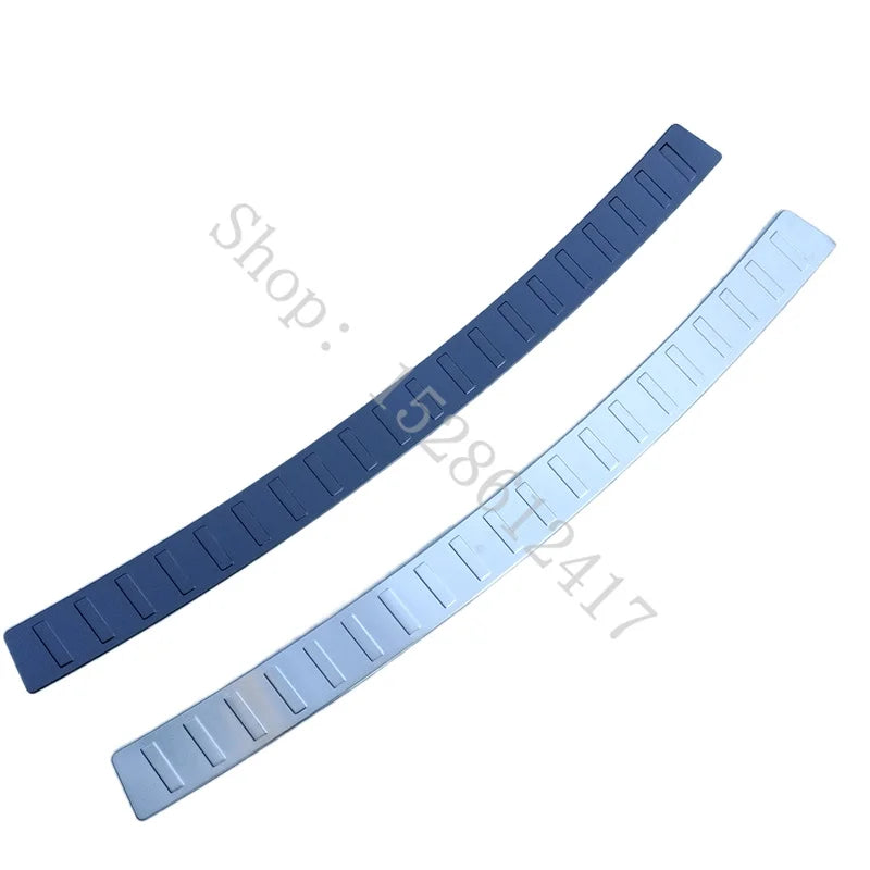 For Nissan X-Trail X Trail T32 2014 2015~2019 Rear Outer Bumper Protector Trim Door Sill Scuff Cover Plate Rear Styling