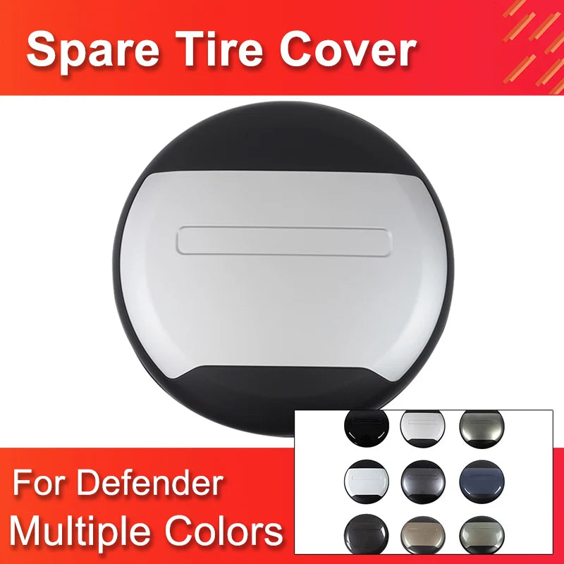 Wheel Cover for Land Rover Defender Accessories 2020-2024 ABS Tire Protective Cover Rear Trunk Spare for New Defender 110 90
