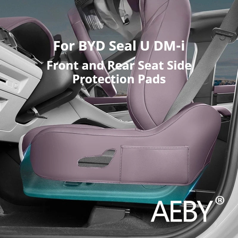 AEBY For BYD Seal U DM-i 2020-2025 Seat Gap Protector, Anti-Dust Anti-Scratch Side Padding, Interior Protective Mat Accessories